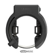ABUS Granit XPlus 6950M candado de anillo (certificado ART2) | Nivel 10 de seguridad | Bloqueo fijo para bicicleta y e-bike