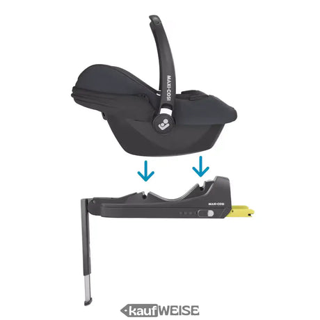 Base Maxi-Cosi CabrioFix i-Size | ISOFIX y Click & Go | Para CabrioFix i-Size | Negro