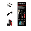 Monster-Pack HDMI 8K - 4K 120 Hz 48 Gbps 1,8 m + SCREENCLEAN 60 ml + Power 4 tomas