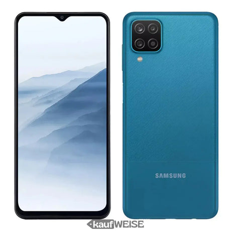 Samsung Galaxy A12 64 GB (nuevo y con precinto) | Sin contrato | Cámara cuádruple de 48 MP y batería de 5.000 mAh | Azul