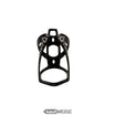 Soporte universal para botellas de bicicleta de plástico negro | Ø 6,5 cm | Ligero y resistente