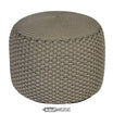 Sofá puf Weishäupl Hocker mediano – interior exterior taupe