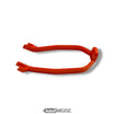 Soporte para guardabarros Xiaomi M365 / Pro / 1S (soporte) | Rojo / Naranja o Blanco | Protección contra vibraciones y protección de cables | Incluye tornillos
