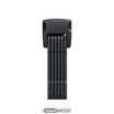 ABUS Candado con cable de granito 6500K/120 SH – candado plegable negro
