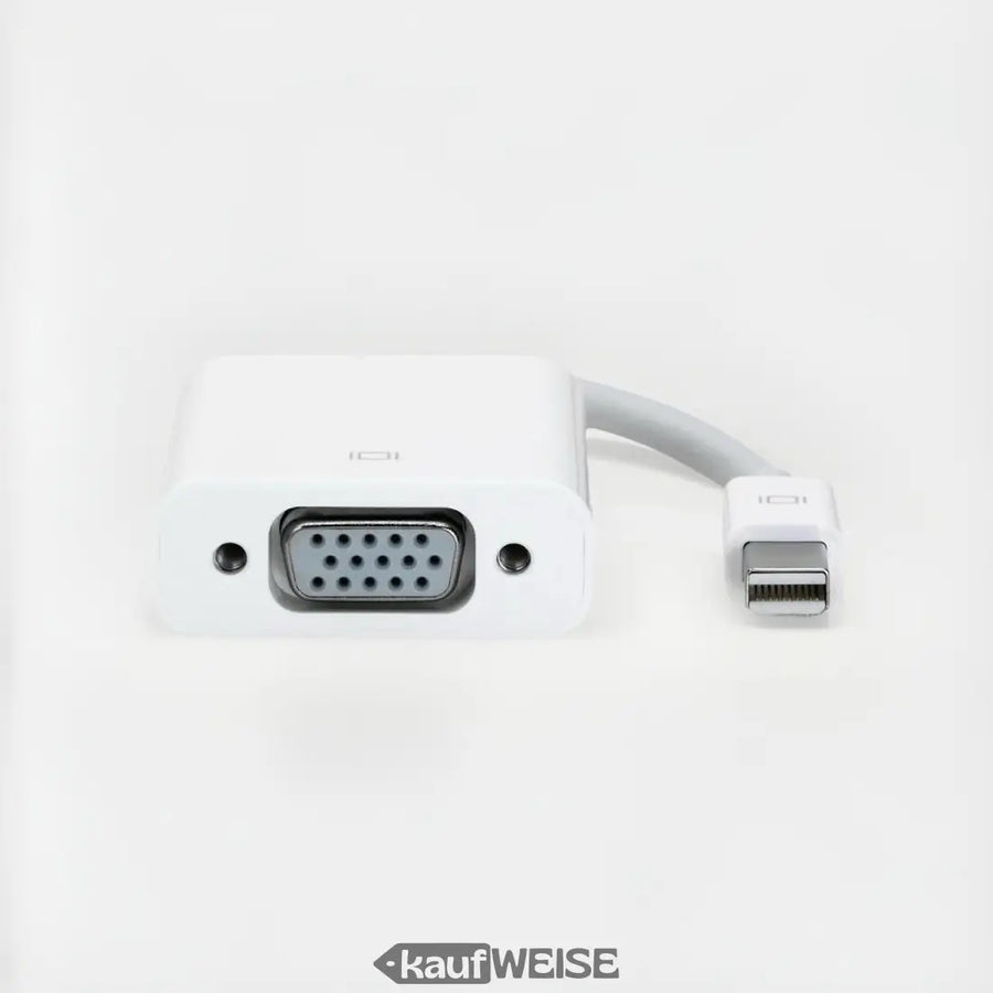 Weißer Mini DisplayPort auf VGA Adapter für Apple A1307 Original
