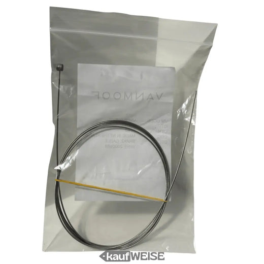 Cable de freno para VanMoof: acero inoxidable con tetón en T | 2000 mm | universal compatible