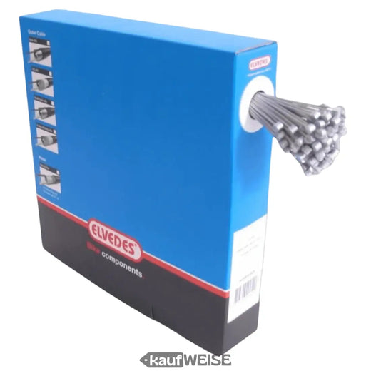Elvedes "Slick" zapatas de freno – acero inoxidable pulido (pack de 10) | 2000 mm | baja fricción