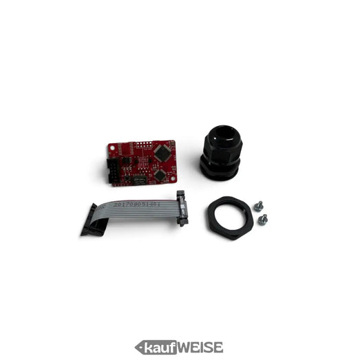 Módulo de comunicación Ethernet con interfaz JTAG | RJ45 | Set con prensaestopas y cable plano