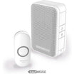 Honeywell Home DC311N timbre inalámbrico que suena (timbre) – portátil y con pilas | blanco | fuerte y claro