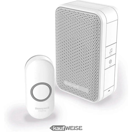 Honeywell Home DC311N timbre inalámbrico que suena (timbre) – portátil y con pilas | blanco | fuerte y claro