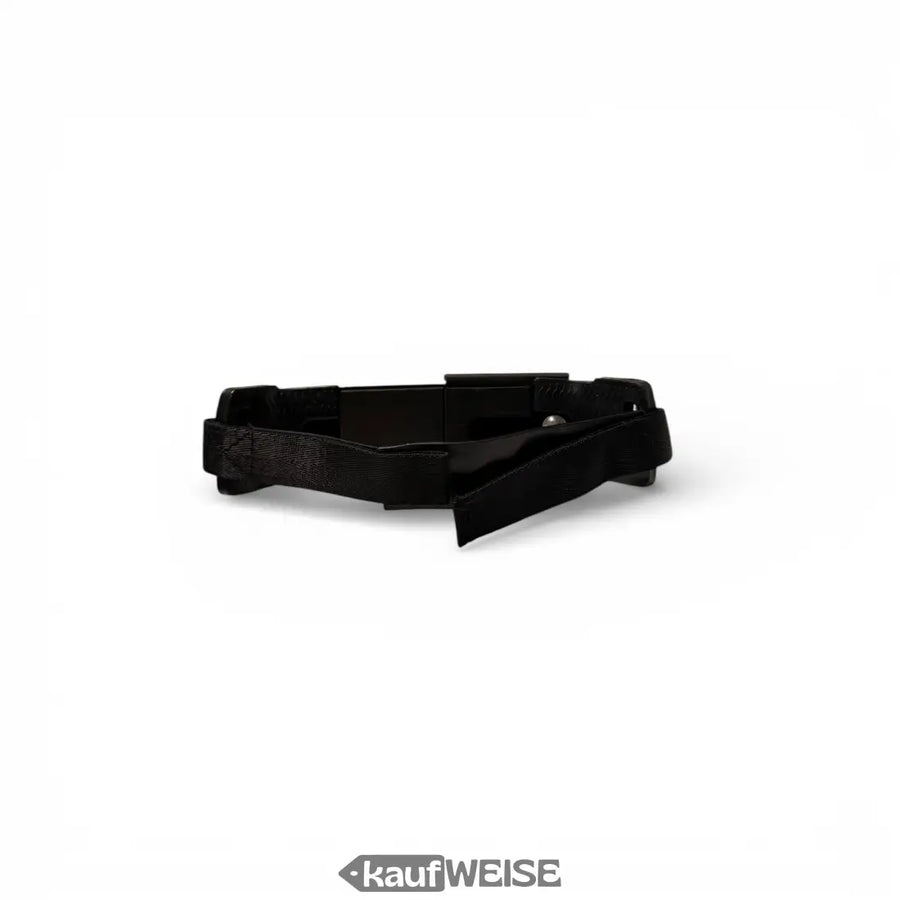 Schwarzer Nylon-Gürtel mit Mattfinish und minimalistischen Design für Hoverkart Gelenkhalterung Heavy Duty