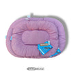 Cama para perros Rosa (Sostenible) – 60x46 cm / 80x50 cm para perros pequeños | Reciclada y lavable | Hecha en Italia