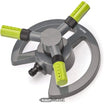 REHAU Tobera circular Trio (con tubo de tierra estable) | Boquillas ajustables | Hasta 133 m² de riego