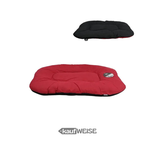"Love Story" cama para perros animal (rojo) tamaño M | lavable y antideslizante | con cojín reversible para perros pequeños a medianos