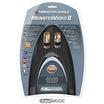 Monster Video 2 cable de antena | 1,5 m coaxial | doble blindaje | contactos de oro de 24k | HDTV