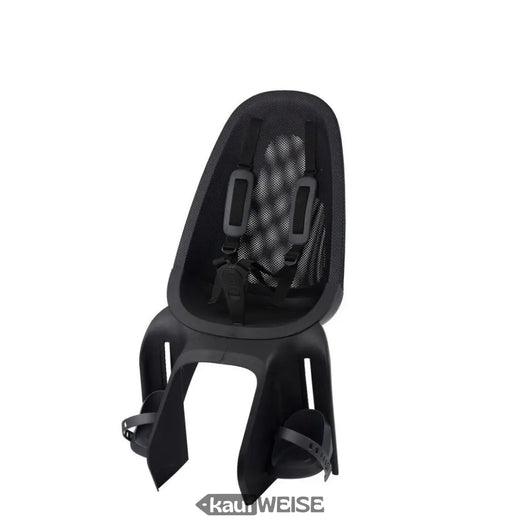 Qibbel Air Maxi asiento para niños en bicicleta – Negro, portaequipajes, 22 kg