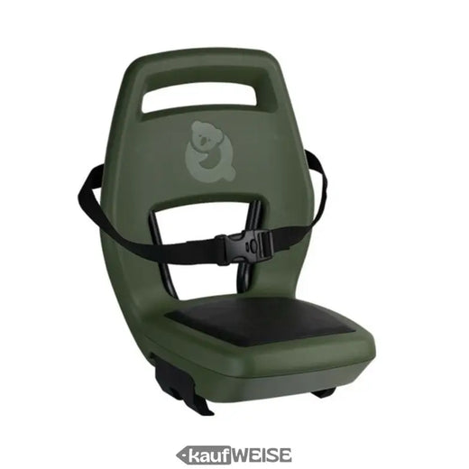 Asiento para bicicleta infantil Qibbel Junior – verde militar, 35 kg (nuevo en su caja)