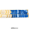 Kit de pegatinas con reflector para Xiaomi M365 / Pro (16 unidades) | Azul y plateado | 2 modelos (estrecho y ancho)