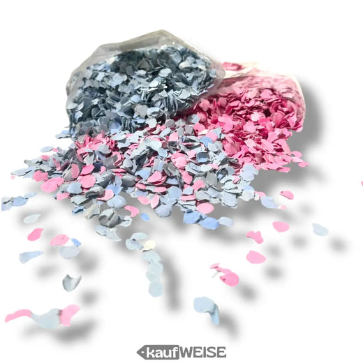 Confeti Rosa & Azul – Confeti de papel para fiestas, bodas y decoración | 1–5 kg