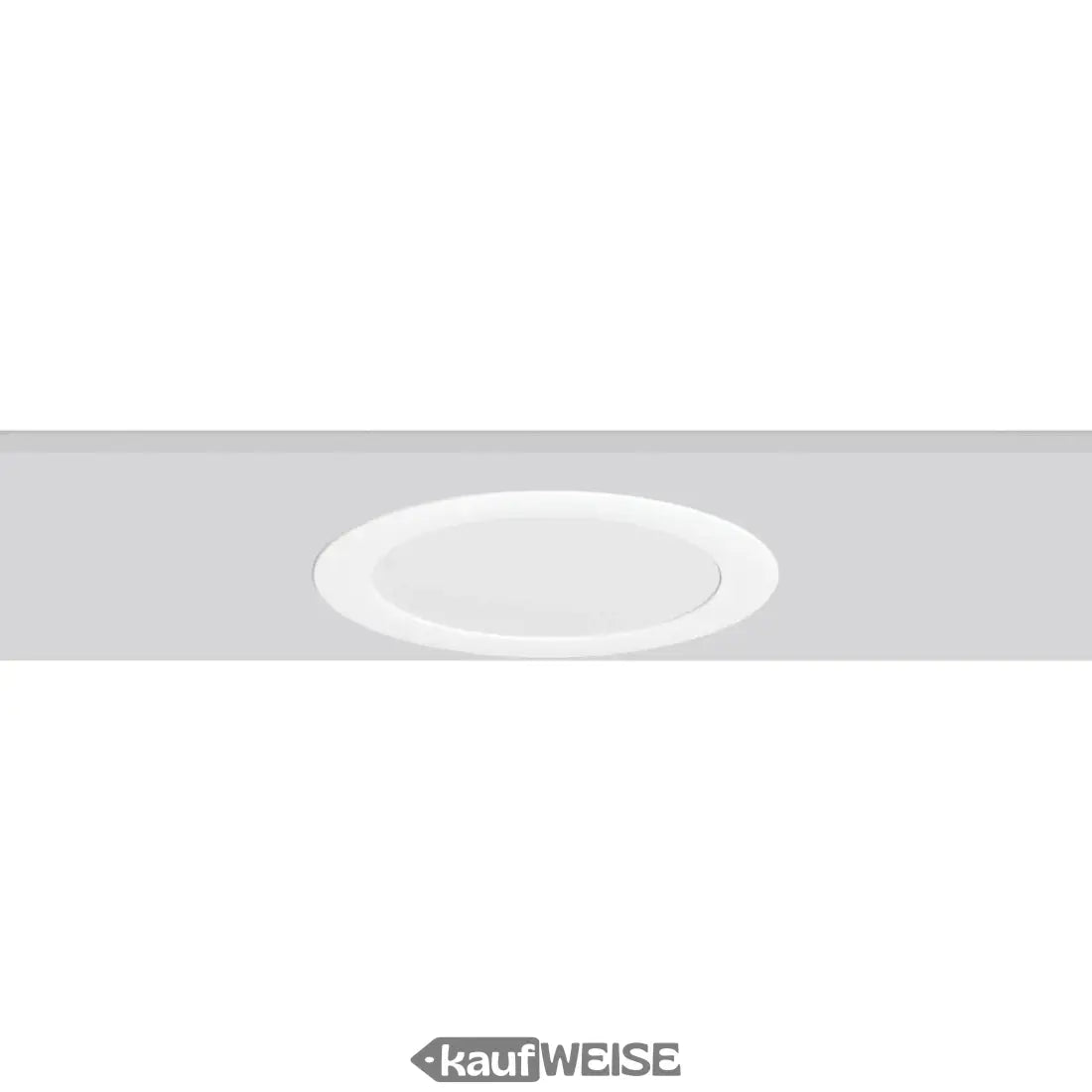 Weiße moderne eingelassene LED-Leuchte für Decken, RZB Toledo Flat DALI