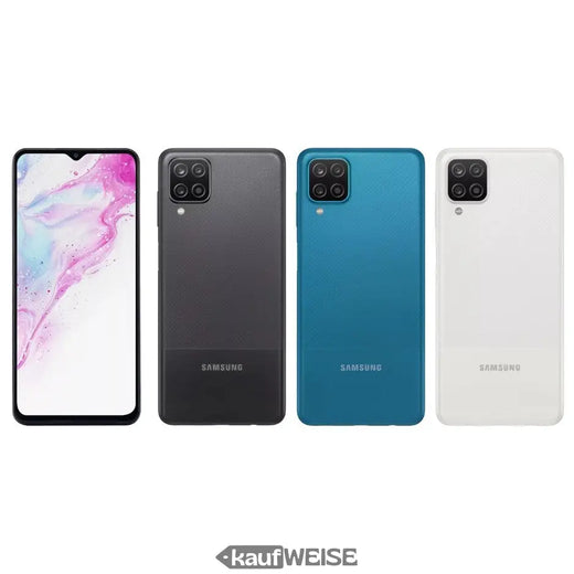 Samsung Galaxy A12 64 GB (nuevo y con precinto) | Sin contrato | Cámara cuádruple de 48 MP y batería de 5.000 mAh | Azul