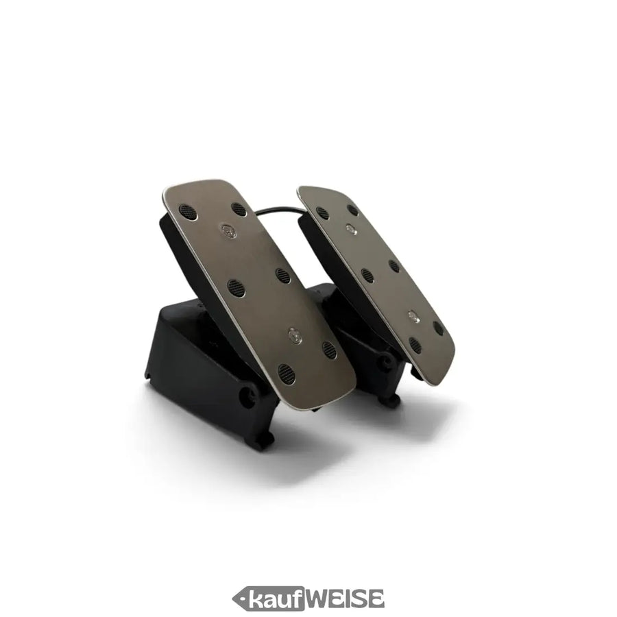 Segway throttle und brake pedal ersatz-pedaleinheit schwarz silber mit strukturierter oberfläche und lüftungslöchern