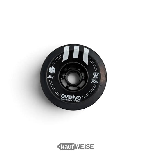 Evolve GT Street Wheels | Para la serie Evolve GT | 97 mm 76A negro, set de 4