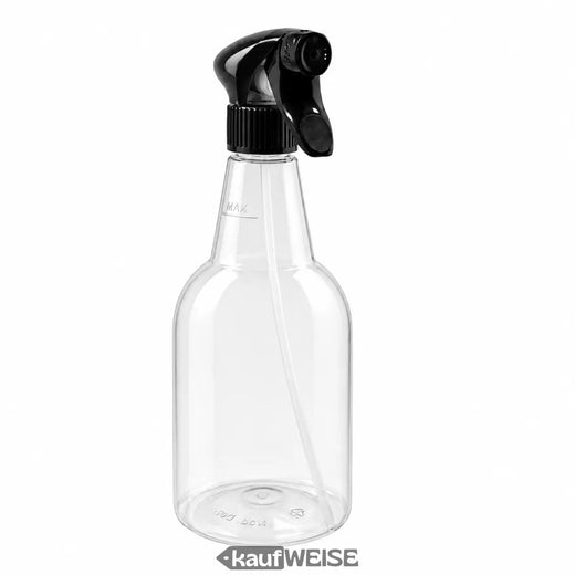 Botella pulverizadora vacía 750 ml, rellenable | Transparente, cabezal On/Off | 3, 5 o 10 unidades