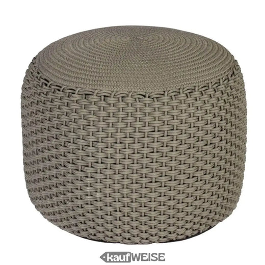 Sofá puf Weishäupl Hocker mediano – interior exterior taupe