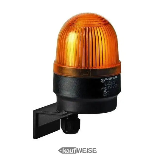 WERMA Lámpara estroboscópica Xenon 222.300.68 | Naranja 24V AC/DC | IP65 para montaje empotrado