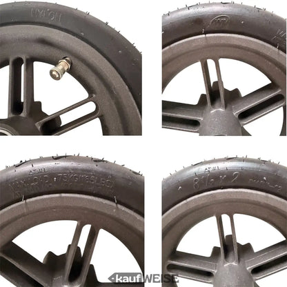 Schwarzes Luftreifen-Hinterrad (8,5 Zoll) mit Gooirs-Felge für Xiaomi M365