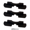 Amortiguadores de vibraciones Xiaomi M365 / Pro (pack de 3) | goma negro | pack de reserva contra las sacudidas
